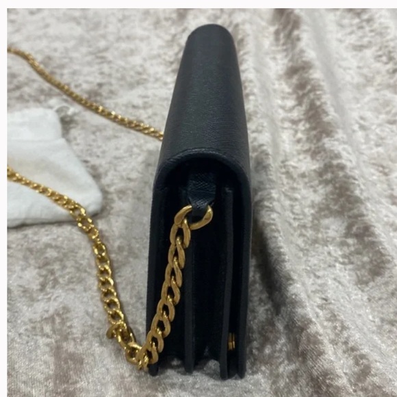 Prada Black Wallet On A Chain - Picture 4 of 7